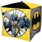 Preview: XL Folienballon Cubez - Batman Würfelform - 38cm x 38cm
